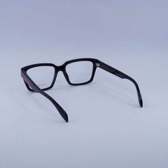 Alexander McQueen AM0332O 002 Eyeglasses Black 54mm Square Frame - Picture 7 of 10